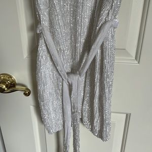 Retrofete White Mini Dress